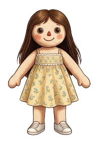 Rebecca Ann, the doll from the story